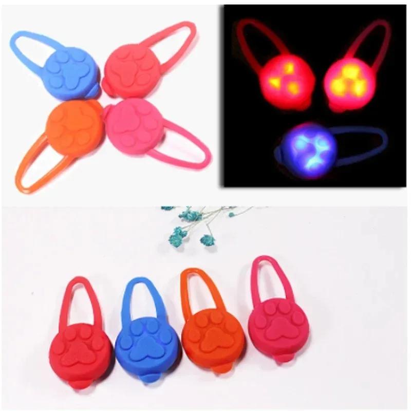 

3Pcs Pet Night Safety LED Pendant Glowing Anti-Lost Dog Tag Light Walking Collar Charm for Outdoor Nighttime Use 3PCS