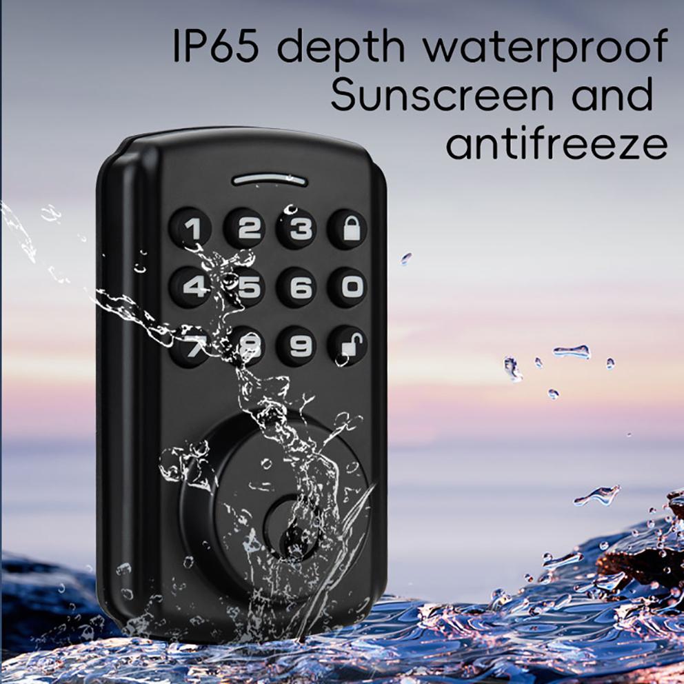 Intelligent Wooden Door Office Lock, Fully Automatic Locking, Cross-border Graffiti APP Password Lock