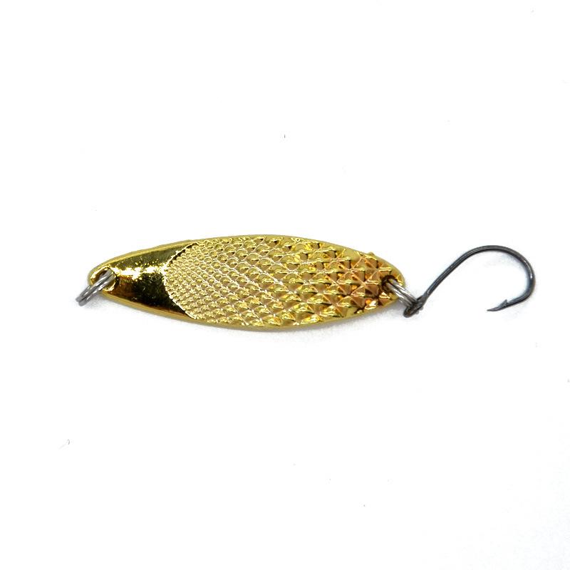 3g-20g Spoon-Shaped Hard Bait with Feather Hook for Long-Distance Freshwater Casting - CHAO Viper Sequin Lure