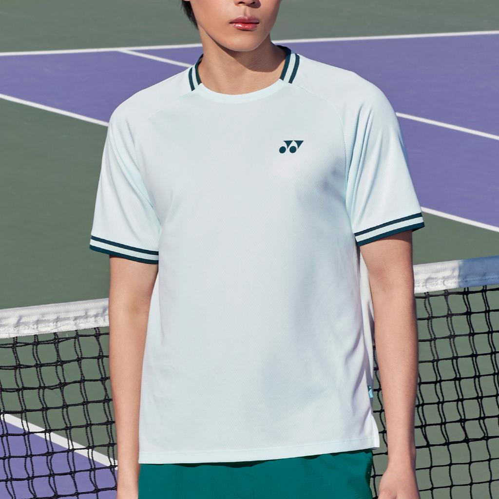 YONEX 255Ts011M Pale Mint Men'S Color Point Tennis Gamewear