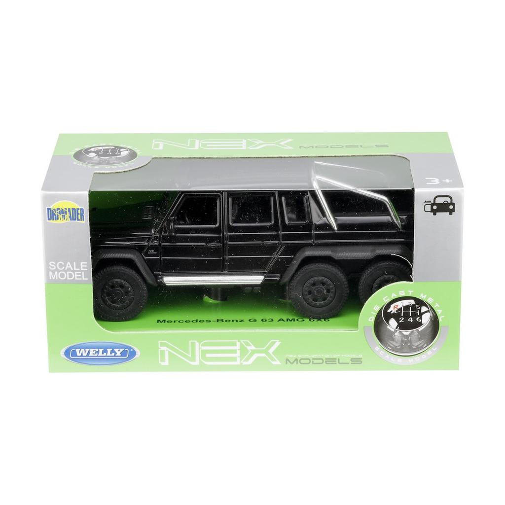 Model 1:34, Mercedes-Benz G63 AMG 6x6, Black