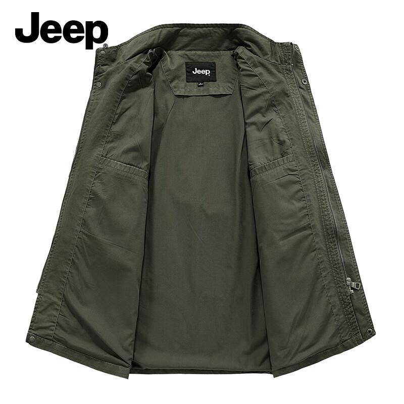 Jeep Men's Autumn/Winter Outdoor Casual Workwear Jacket