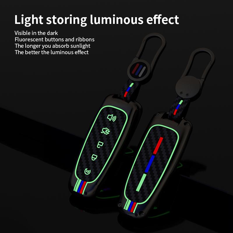 Car Remote Control Key Case Cover Shell Fob Holder for Ford Focus C-Max Explorer Escape Kuga Taurus C Max Keychain Accessories