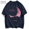 Moonlight I Have Powe Stand On Me Man TShirts Cotton Basics T Shirt Hip Hop Summer Unisex Clothing Loose AllMatch Streetwear