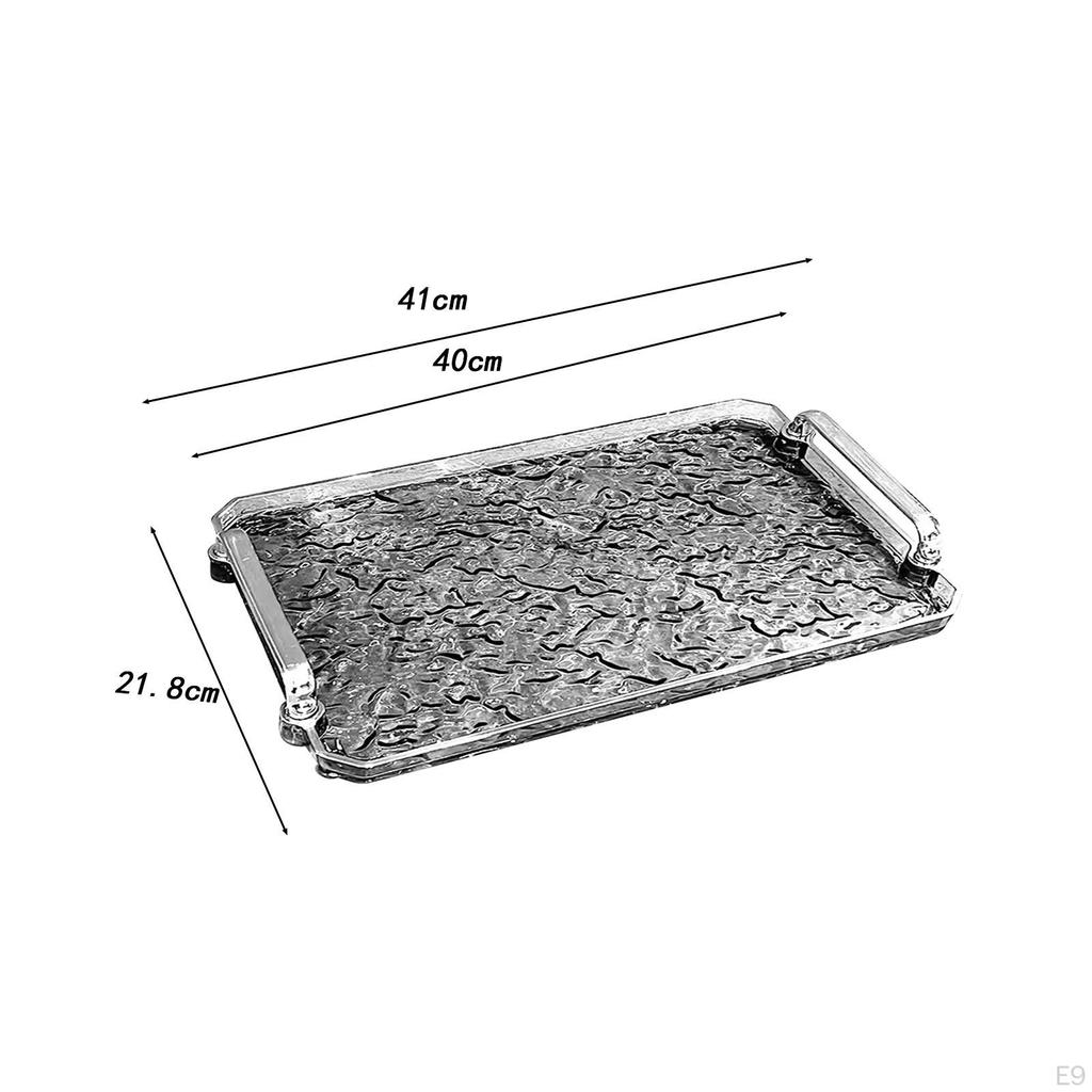 Elegant Rectangular Tray for Home Organization And Entertaining