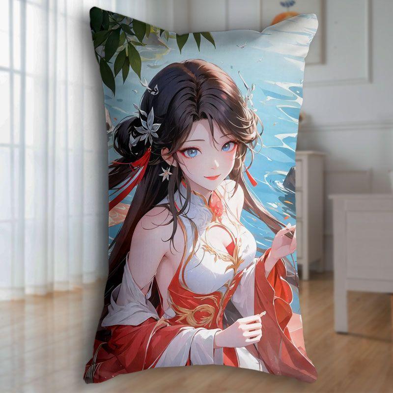 Anime Student Dormitory Room Bedroom Sleeping Pillow Sofa Decorative Cushion
