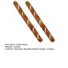 Baguette Coffee Stirrer Ceramic Mixing Stick Cute French Bread Design Heat-Resistant Coffee Spoon for Tea Beverage Stirring Kitchen Decor