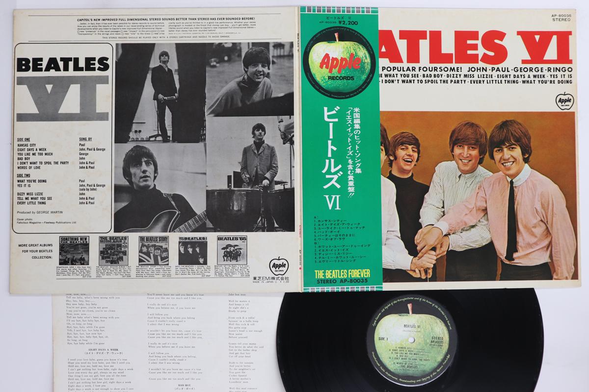 

LP Пластинка BEATLES - Beatles VI AP80035 APPLE 1974 Япония Оби Рок Б/У