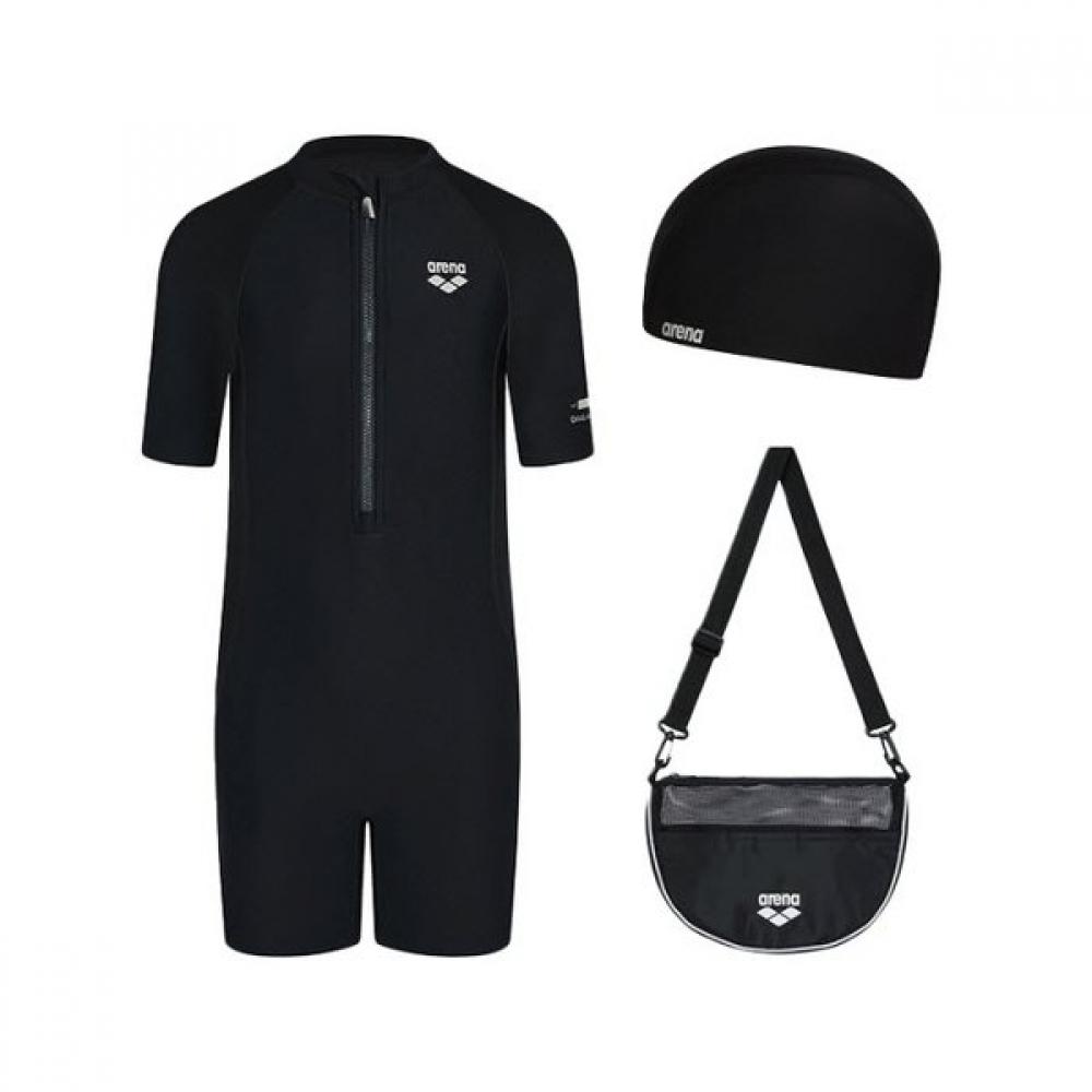 

Arena Girls 3 4 Bodysuit Kit Monopool A6sg1kg02 Blk blacks/70