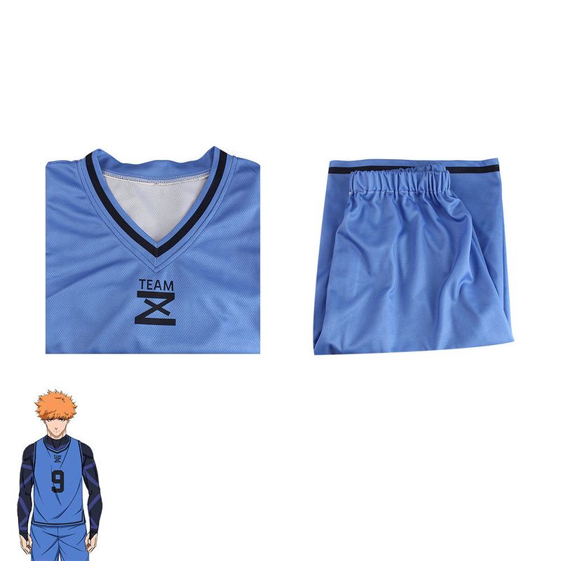 Blue Prison Jersey Jiseiichi Cosplay Costume Bachira Meguru Chigiri Hyoma Kishin Renzuke No. 11 Jiseiichi Cosplay Costume
