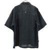 FIRSTDOWN Short Sleeve Open Collar Shirt LL Black Open Collar Men's Used