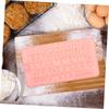 2 Pcs Letter Molds Silicone Number Alphabet Chocolate Candy Molds Non-Stick Happy Birthday Cake Decorations Baking Mould For Party