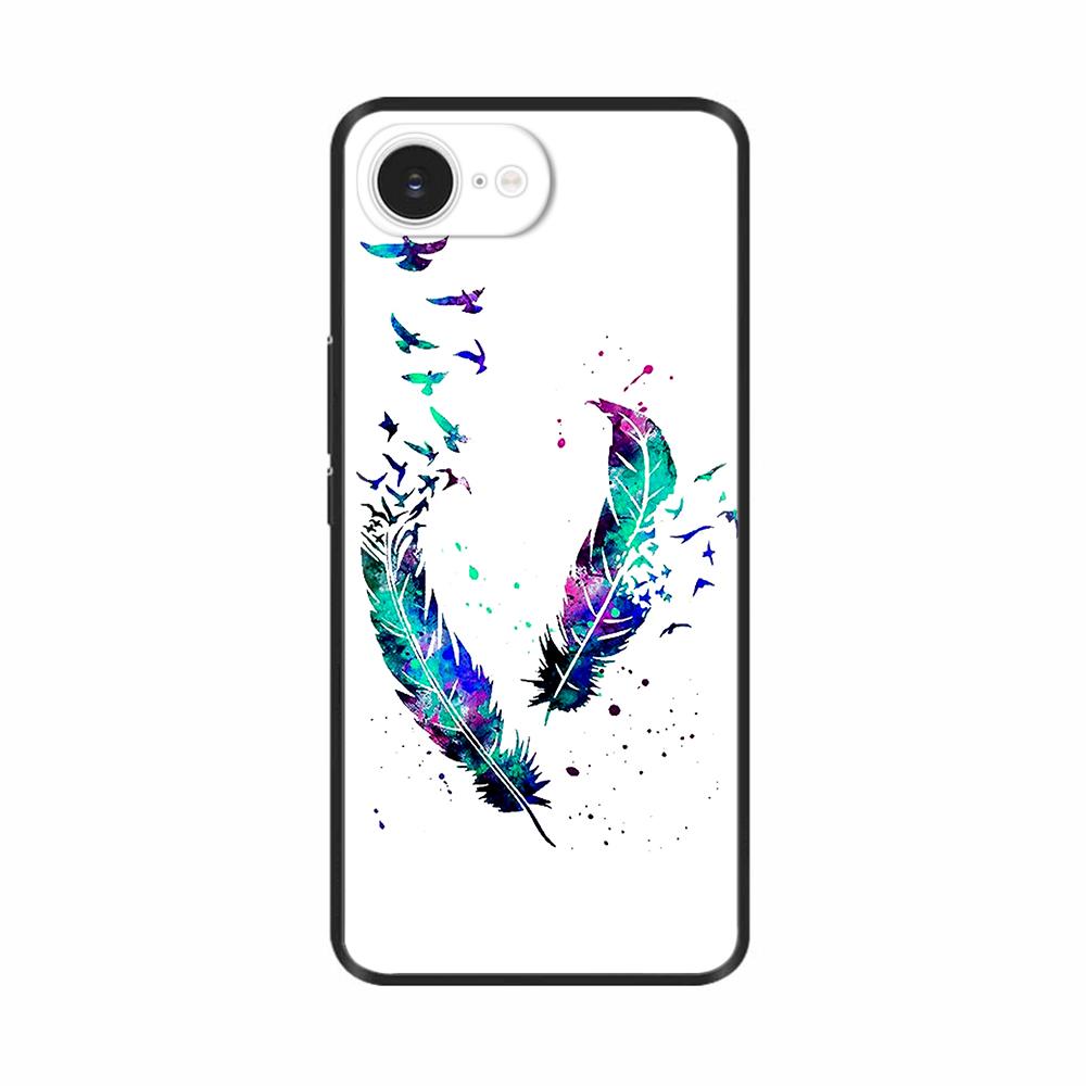 Silicone Phone Case For For iPhone 16E iPhone16E SE 2025 SE4 5G Soft Black Shockproof Shell Protection Back Cover Cases Coque