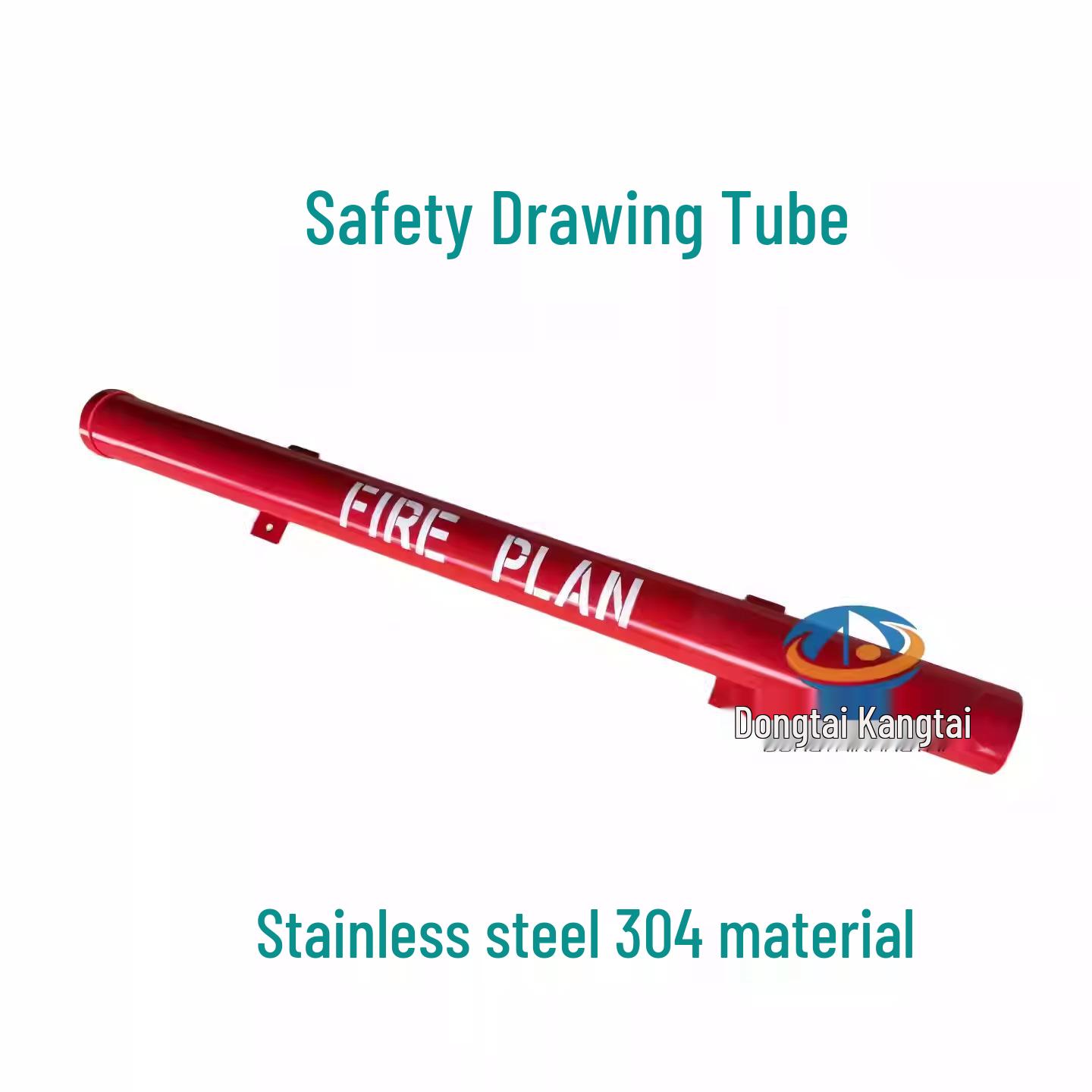 Marine Stainless Steel 304 Fireproof Control Tube, Fixed Type 900mm Stainless Steel Drawing Tube