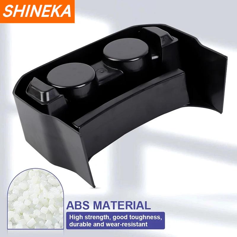 ABS Car Rear Seat Water Cup Holder Mount Storage Box Organizer for Jeep Wrangler JL Gladiator JT 2018-2023 Interior Accessories