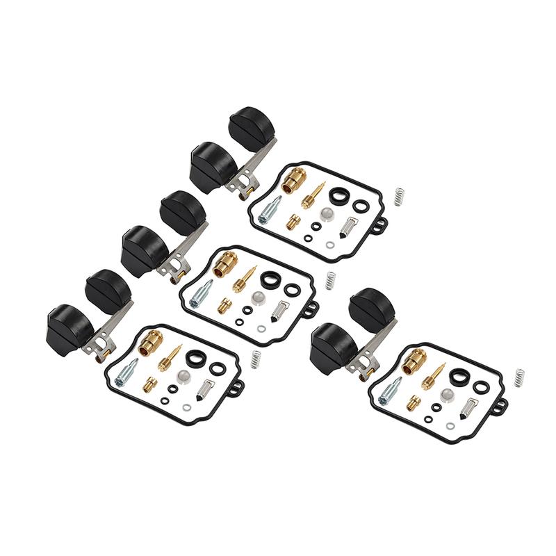 4 Sets Motorbike Carb Carburetor Repair Kit For Yamaha XJ600 XJ600N XJ600S Diversion 1996-2002