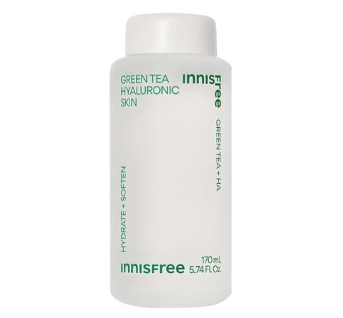 [Vegan Beauty] Innisfree Green Tea Hyaluronic Acid Skin Toner (170ml)