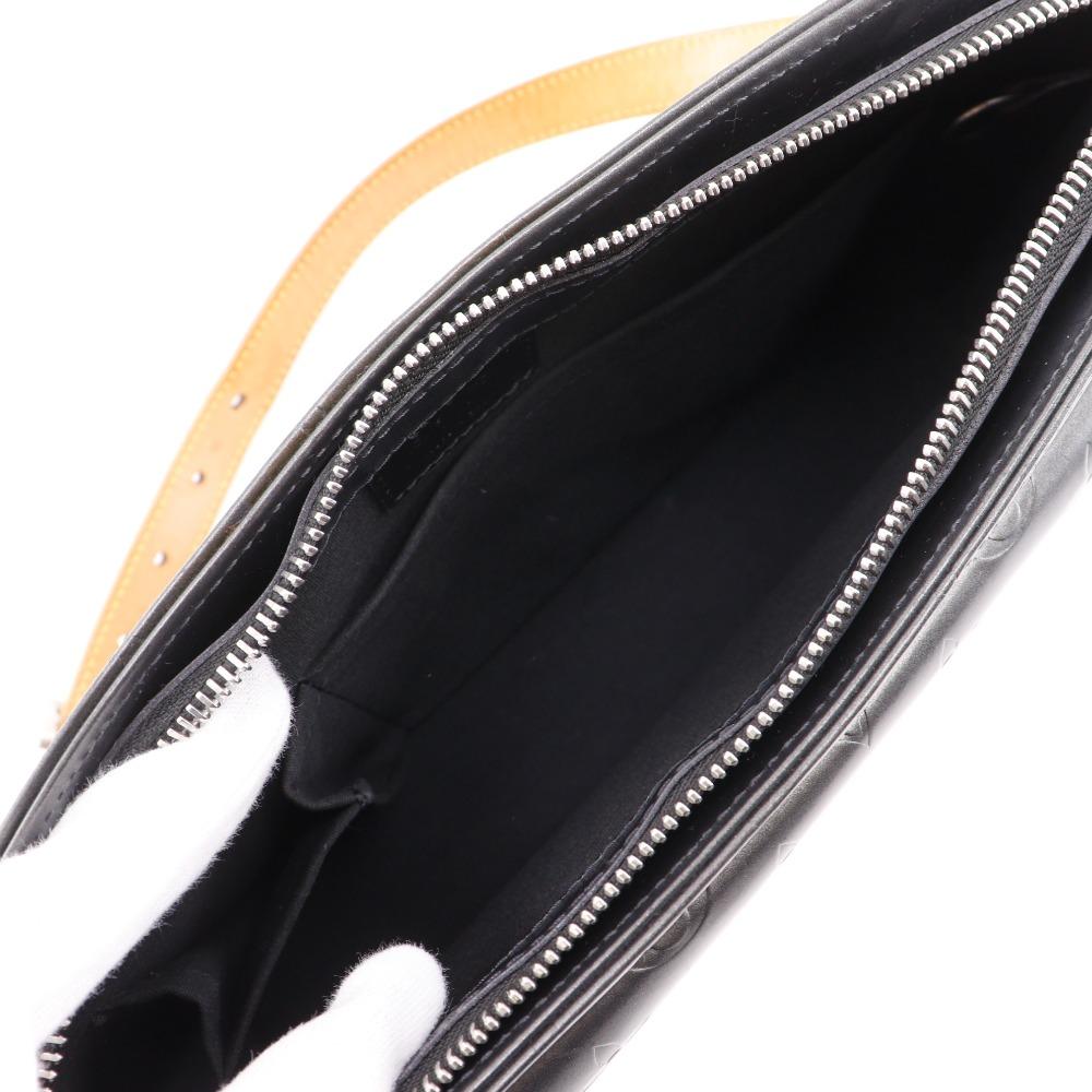 Louis Vuitton Monogram Shoulder Bag M55122 Alston Noir Monogram Mat Unisex Used