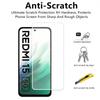 3-Pack Screen Protector for Redmi 15C 15 5G/4G Tempered Glass Cellphone Screen Protector, 9 Hardness HD Clear Anti-Scratch Bubble-Free Protector Film