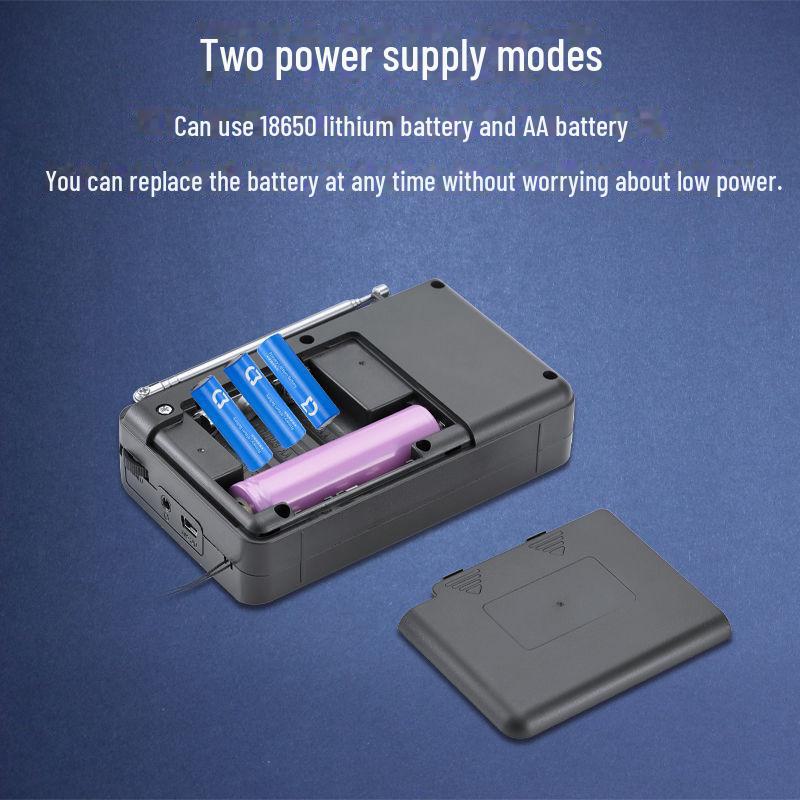 Tuoxiang 6621 Multi-Function Elderly Radio & Portable Card Player