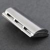 Yaqi  SLOPE 316 Stainless Steel Slant Safety Razor Head Stainless Steel Razor Yaqi Razor Stainless Steel