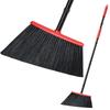 JEHONN Broom, 141cm Total Length, 36cm Bristle Width, Convenient Storage, Cleaning Tool, Suitable for Outdoor and Indoor Use, Long Handle, Ideal for E