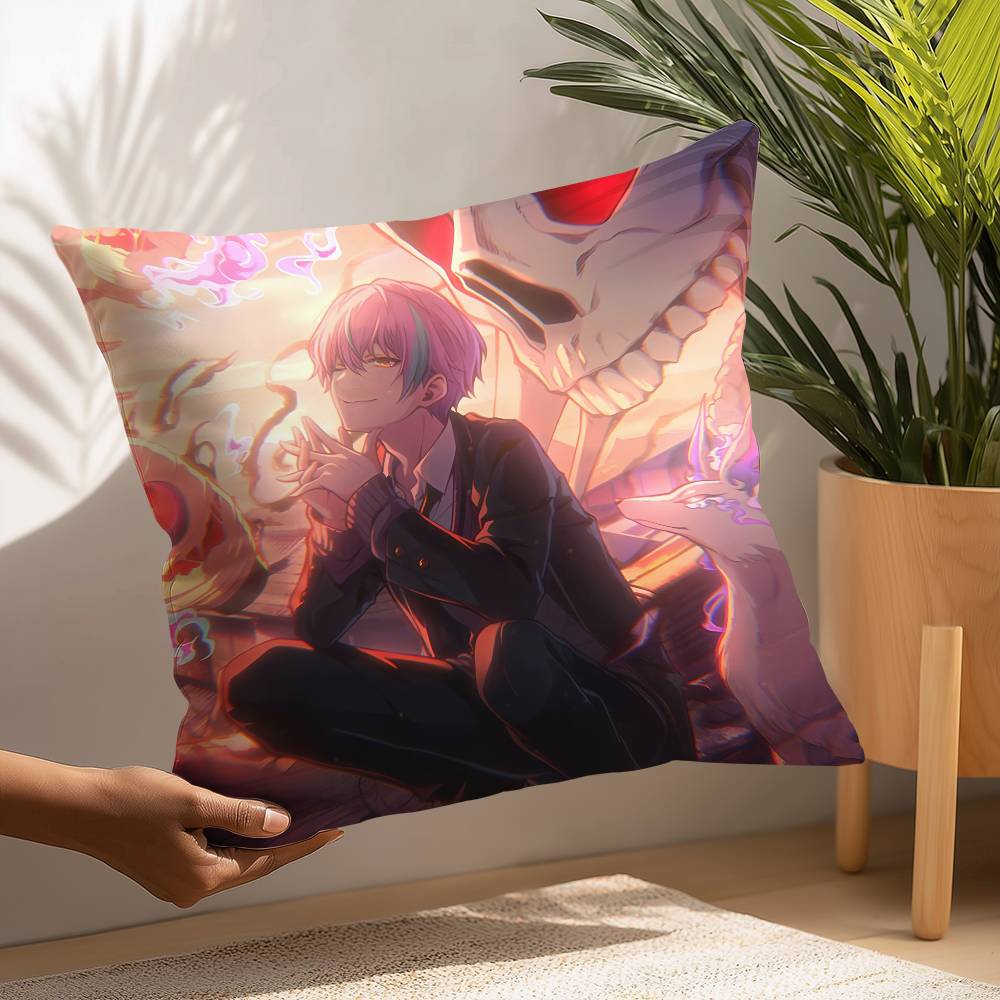 K-Kamishiro Rui Birthday Pillow Case Plush Fabric Soft Pillowcase Double Sided Print Cushion Cover Household Gifts