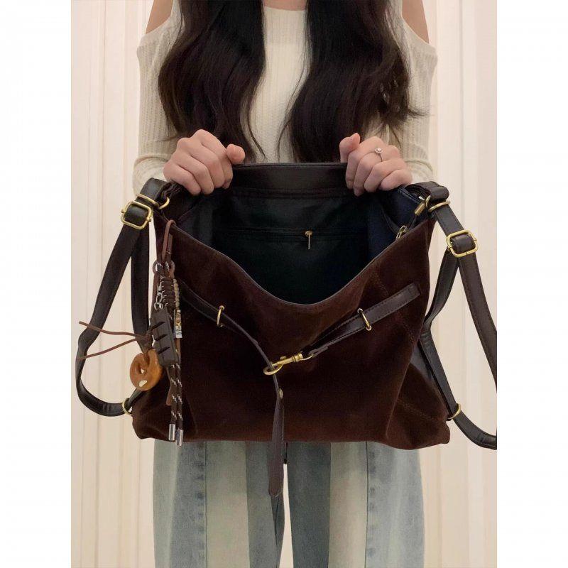 Commuter Backpack, Large Capacity Tote Bag, Versatile Single Shoulder Crossbody Bag