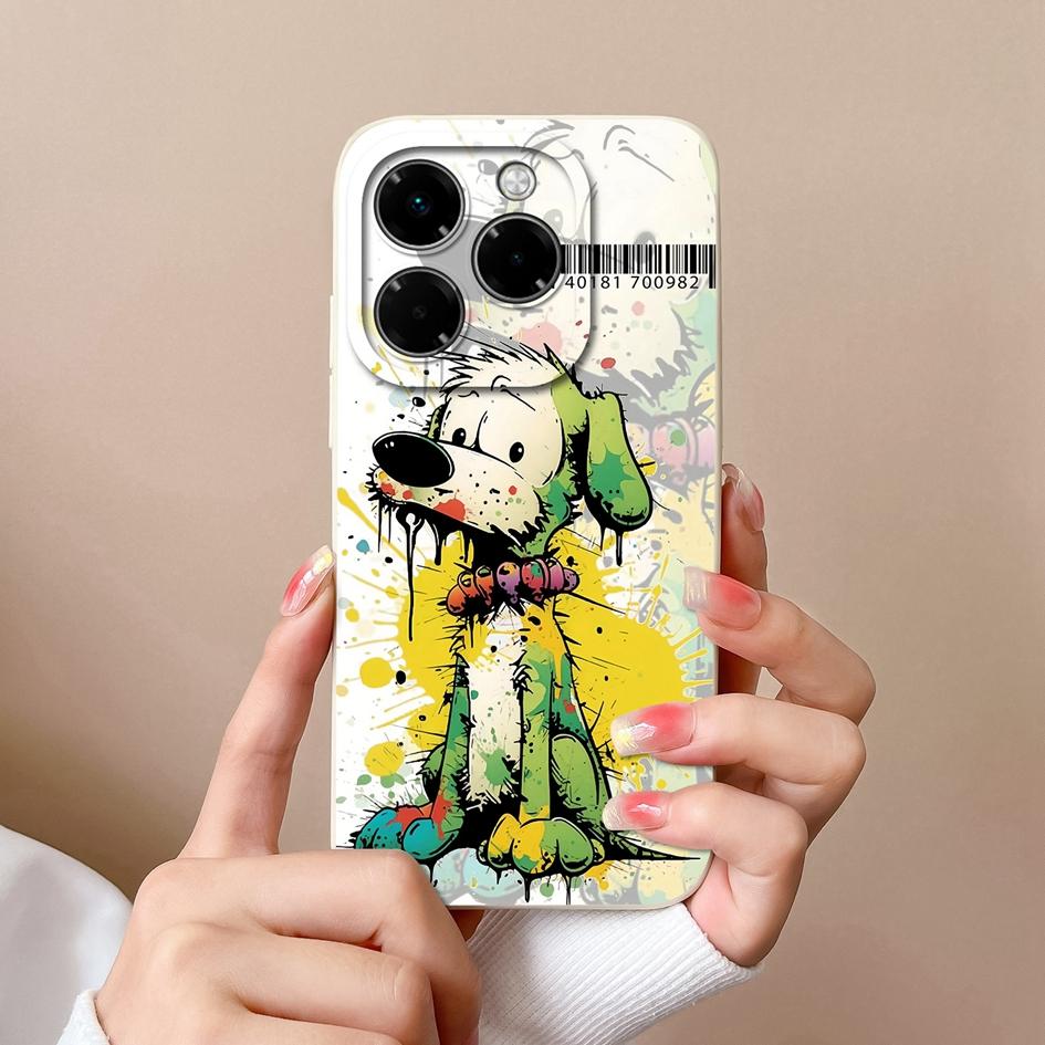 Pouzdro pro Infinix Hot 50 Pro Plus 50i Note 40X Smart 9 Zero 40 4G 5G Měkký kryt Malý květinový vzor Silikon Odolný protiskluzový Pro Infinix Nové pouzdro