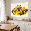 Ronaldo's Manchester Celebration Large Wall Tapestry,Ideal for Office Backdrops, Holiday Gifts, Home Decor (Living Room, Bedroom, Dorm, Parties), and 