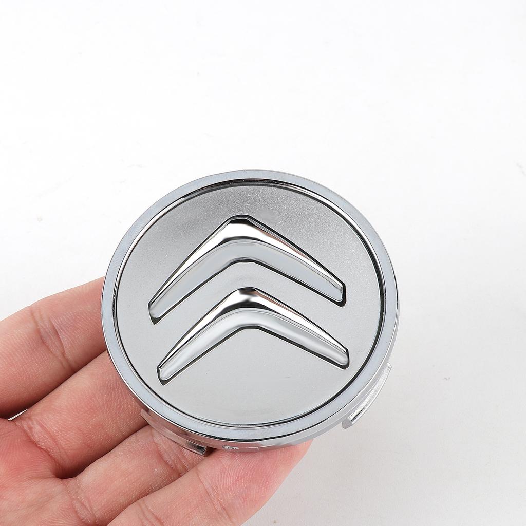 4 Pezzi 60mm Tappo Centrale Ruota Auto Sostituzione Tappi Centrali Ruota Neri Copertura Centrale Mozzo Ruota in ABS per Citroen C5 C3 C4 Accessori Auto
