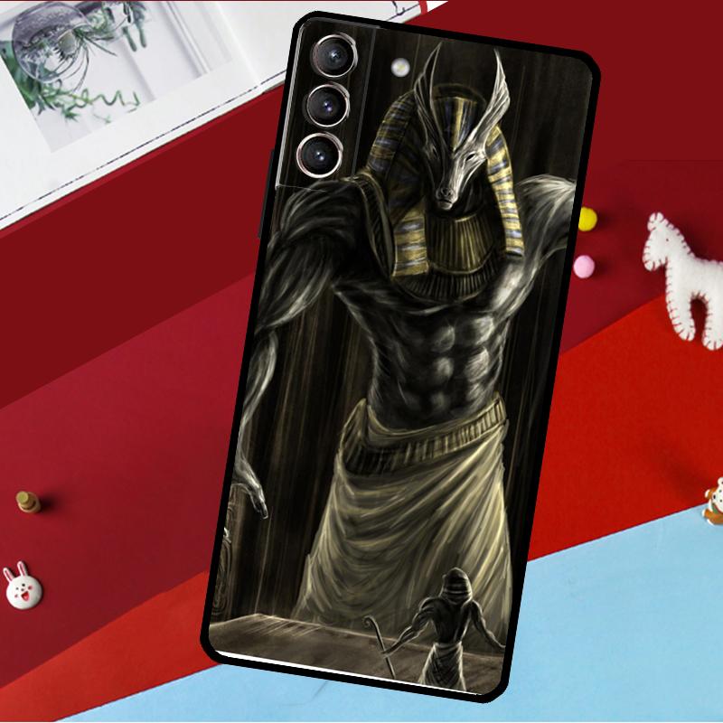 Anubis Ankh Pharaoh Funda For Samsung Galaxy S26 Ultra S24 S22 S23 S25 Plus S20 S21 FE S9 S10 S25 FE Phone Case
