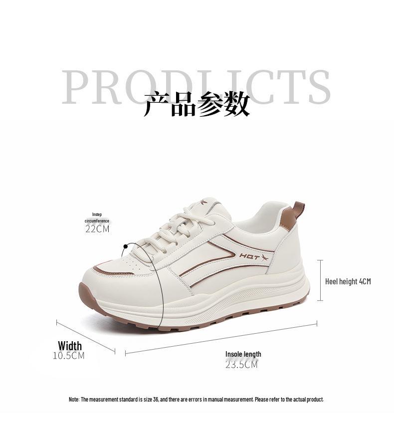 Red Dragonfly Women's Height-Increasing Mesh Sneakers - Autumn Casual, Thick Sole, Versatile for Travel and Sports.