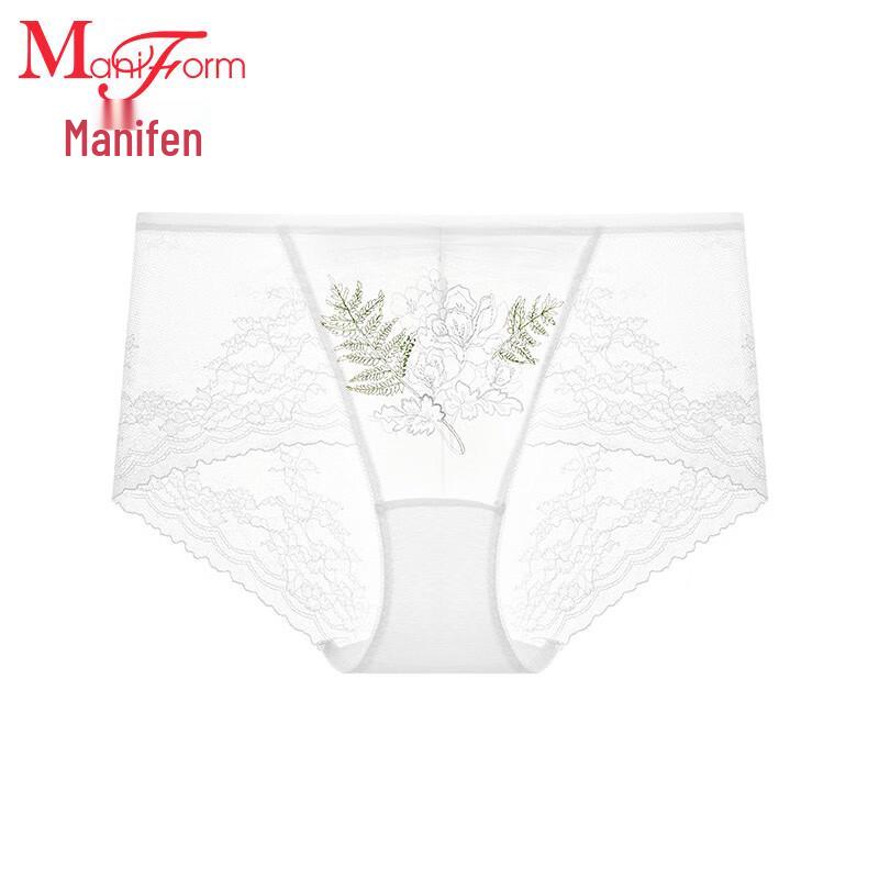 Maniform Women's Low-Rise Lace Briefs