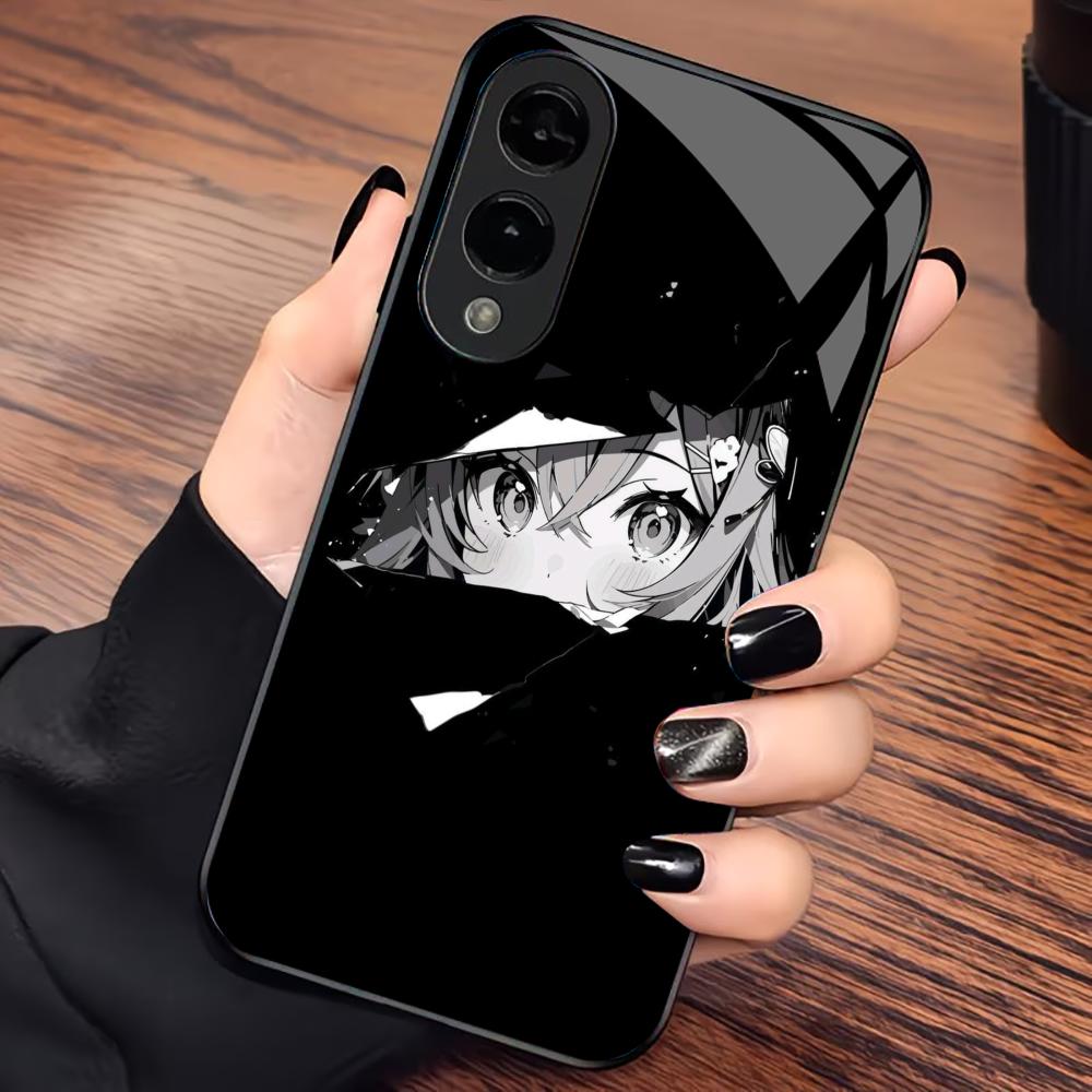Cartoon Exquisite High-end PhoneCase Glass TPU PhoneCase for Samsung Galaxy S26 S25 S24 S23 S22 S21 FE,Ultra,Plus Dropresistant