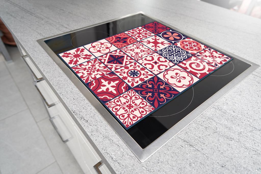 SZKLANA DESKA DO KROJENIA 45x52 MOZAIKA