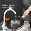 Chuidahuang 32cm 316 Stainless Steel Non-stick Wok