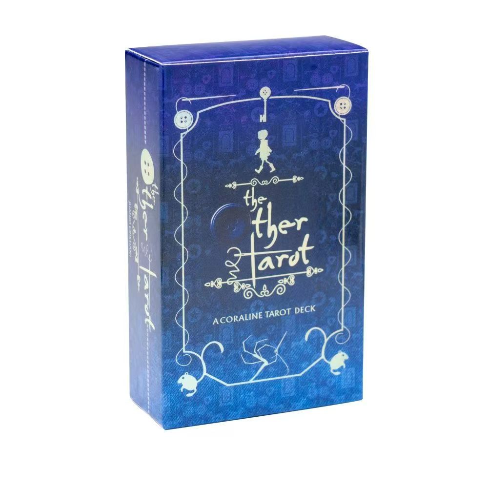 The OTHER Tarot 78 Pcs Tarot Cards Based On Rider System The Key That Opens The Door To The Coraline World 10.3*6cm