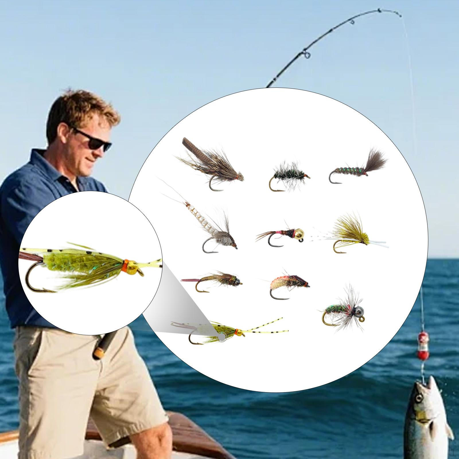 

1x Приманки для нахлыстовой рыбалки Принадлежности Наживка для речного солнечника