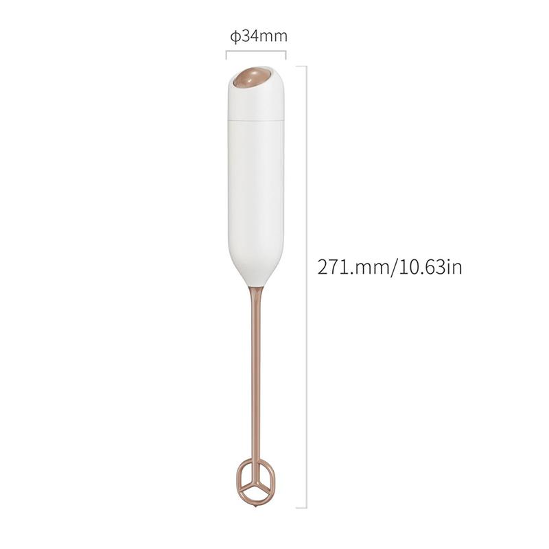 Handheld Electric Milk Frother Automatic Rotary Whisk Cappuccino Coffee Cream Whisk Foam Mixer Kitchen Mixer Egg Beater