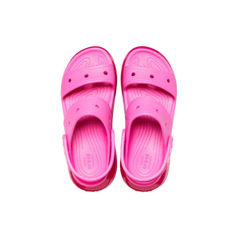 Crocs EVA Classic Halo Platform Sneaker Sandals Women's Berry