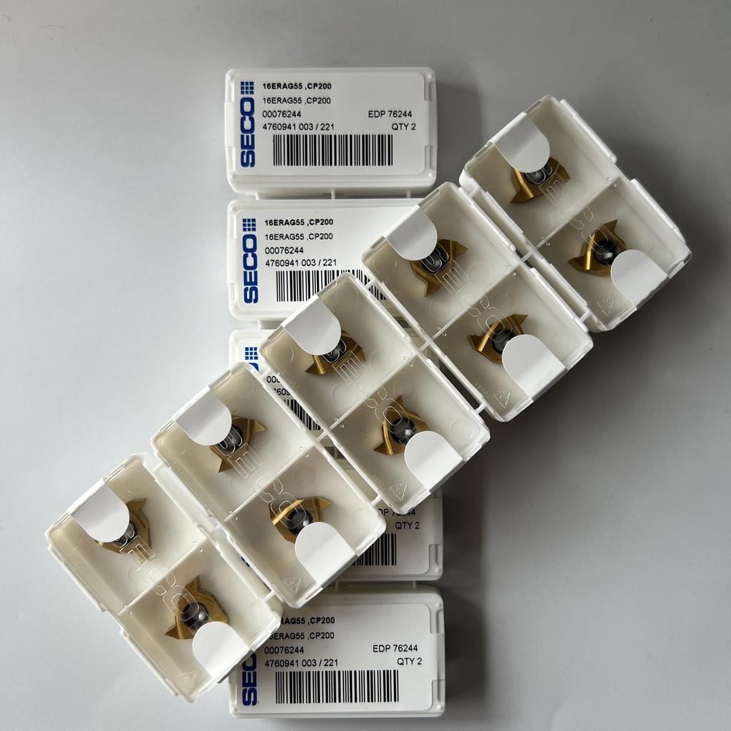 SECO / 16ERAG55,CP200 / Original genuine CNC alloy blade 10 Pcs