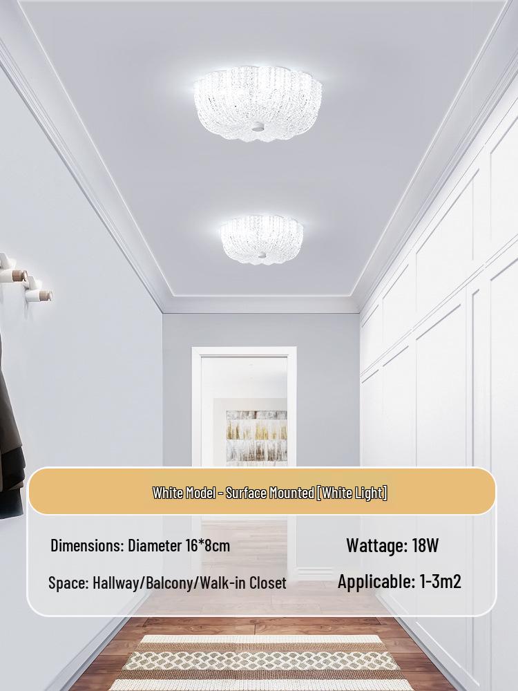 Modern Minimalist Hallway and Balcony Ceiling Light