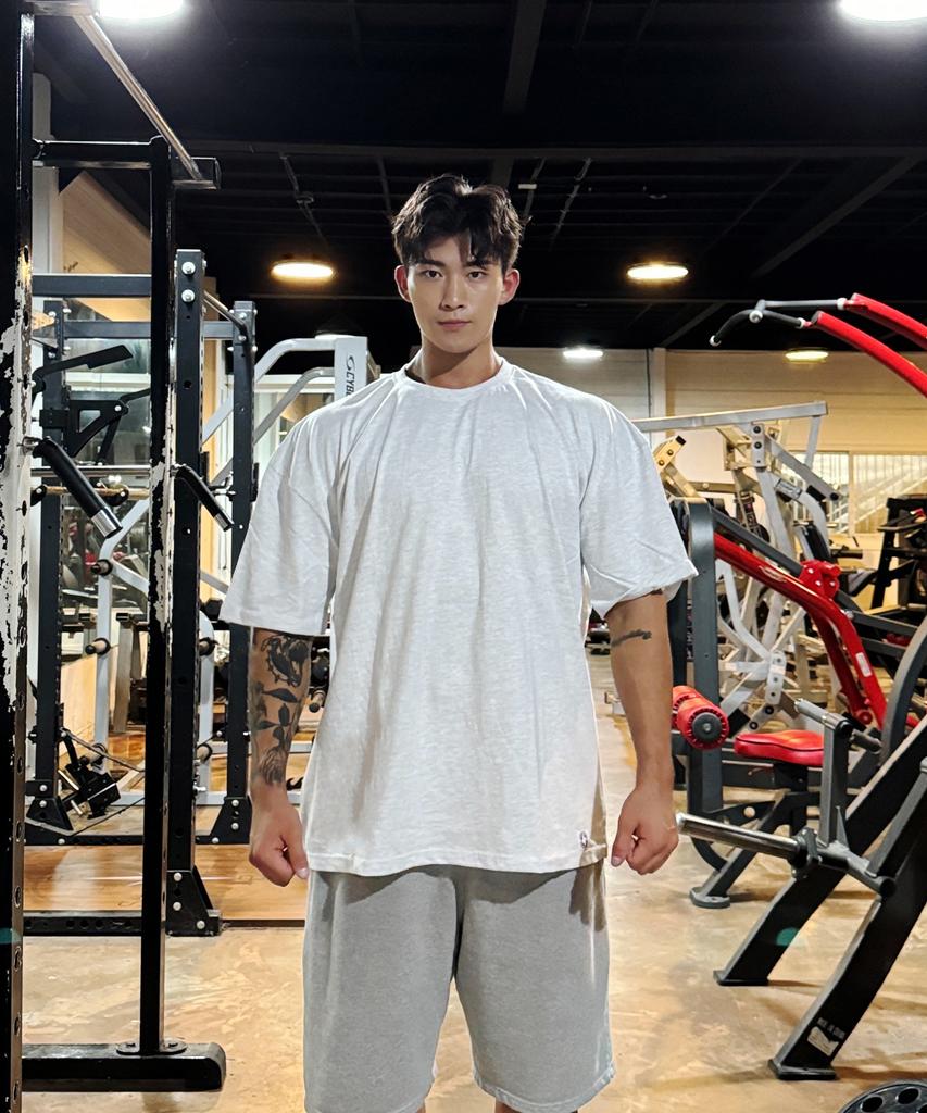 BARBELLWORKS Basic Plain Oversized Fit 10 Colors (Type A)