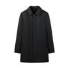 SEPTWOLVES Men's Wool Blend Lapel Overcoat