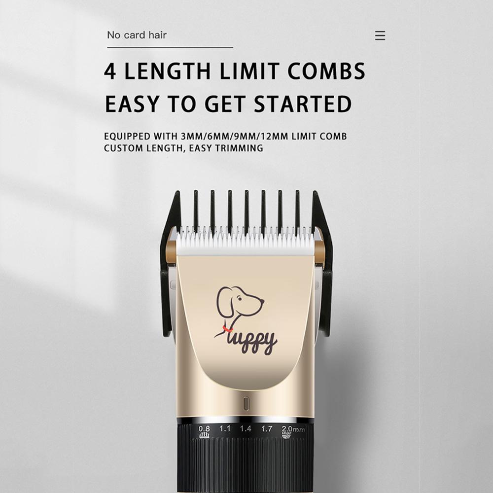 Dog Cat Hair Clippers Grooming Haircut Pet Shaver Pet Rechargeable Professional Hair Cutter Shaver Cutting Machine