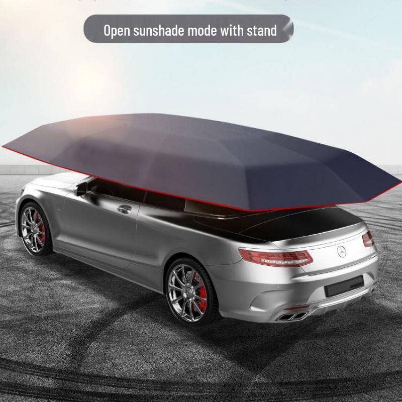 Automatic Car Sunshade: Smart Mobile Garage Canopy with Heat Insulation and Sun Protection - Universal Folding Carport Cover