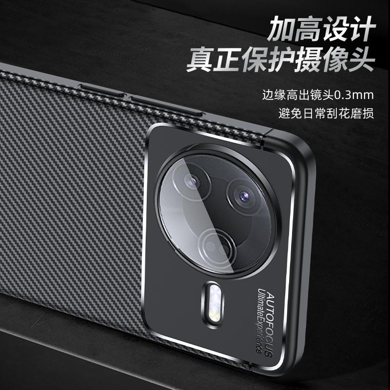 Carbon Fiber Cover For Xiaomi Poco F7 Pro Case Soft Silicone Funda For Poco F7 Pro F7 Ultra Thin Phone Case For Poco F7 Pro Case