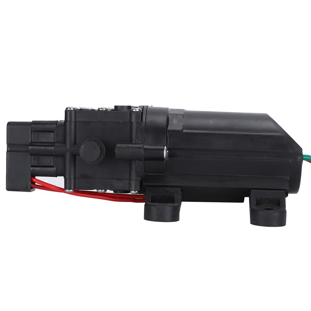 Pompă cu diafragmă de înaltă presiune cu debit mare 12V 120W 8L, miez dublu cu conector de cupru