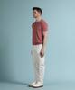 PANICALE Red Vintage Washed Round Knit (Type A)